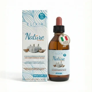 Elixir Nature Loción Anticaída con Ajo, Ortiga y Menta 125 ml