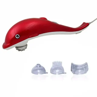 Delfin de Masaje con Infrarrojo y 3 Cabezales de Silicona