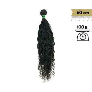 Extensiones de Pelo Natural Cosido Rizado Remy Natural Wave 60 cm 24" Virgin Hair