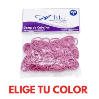 Bandas De Goma Elásticas Para Cabello Poni Trenzas Mix Color