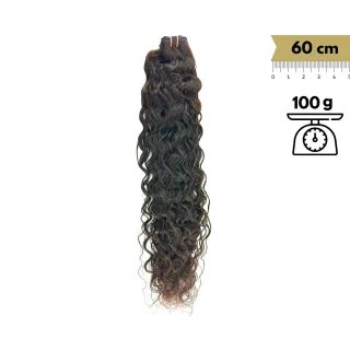 Extensiones de Pelo Natural Cosido Rizado Remy 60 cm 24" Virgin Hair