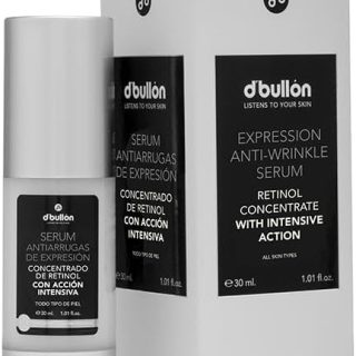 D’Bullón Sérum Facial Antiedad de Expresión con Retinol 30 ml Acción Intensiva de Valquer Laboratorios