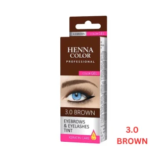 Venita Professional Henna Color Cream Crema Tinte para Cejas -  3.0 - Marrón