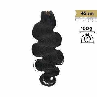 Extensiones de Pelo VirgenCosido Remy Ondulado 45 cm 18" Virgin Hair