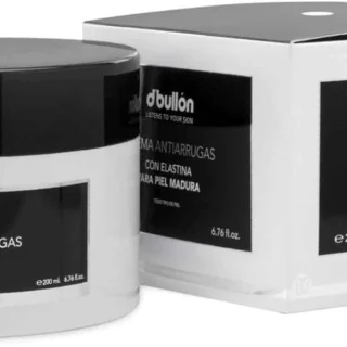B D. BULLON Crema Facial Antiedad con Elastina 200 ml para Piel Madura de Valquer Laboratorios