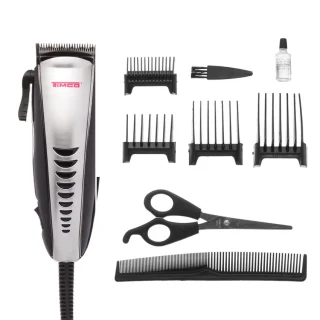 Maquina de Corte Cabello Barba Eléctrica Clipper Trimmer Peines Guia de Aumento Timco HC-202
