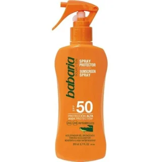 Babaria Spray Protector Solar Aloe F-50