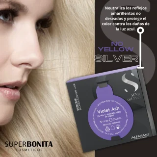 Pigmento  ultra silver no YELLOW Alfaparf