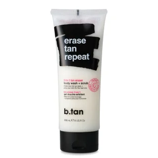 B.Tan Erase Tan Repeat - 2-In-1 Tan Eraser Body Wash + Scrub