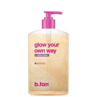 B.Tan Glow Your Own Way Shimmer - Gradual Self Tan Gel