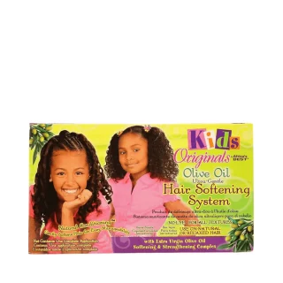 Africa's Best Kids Organics Olive Oil – Sistema Suavizante para el Cabello Infantil