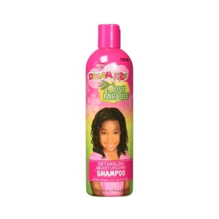 African Pride - Dream Kids - Olive Miracle Desenredante Hidratante Champu - 355 Ml