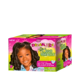 African Pride Dream Kids Olive Miracle No-Lye Creme Relaxer System