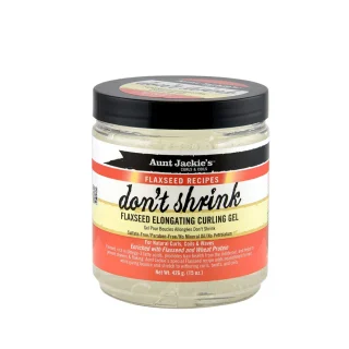 Gel Don't Shrink Flaxseed Elongating Curling Gel - Aunt Jackie's Curls & Coils - Flaxseed Recipes - 426g