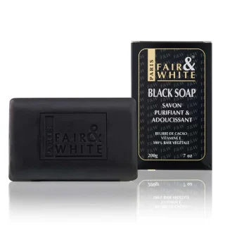 Fair & White - Jabón - Anti-bacterial Black Soap - 200 G