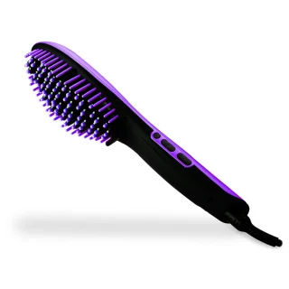 Cepillo Alaciador Electrico de Cabello Ceramica Generador De Iones Timco CE-002M