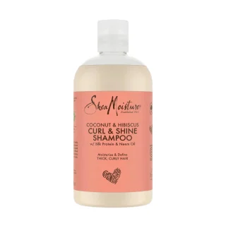 Champú - Curl & Shine De Coco E Hibisco De - Shea Moisture - 379 Ml
