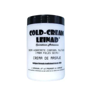 Crema Cold Cream Leinad 1000ml – Crema de Masaje Multiusos para Piel Seca, Cuidado Corporal y Uso Profesional