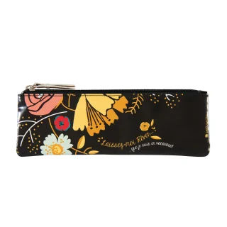 ESTUCHE MULTIUSO NEGRO FLOR