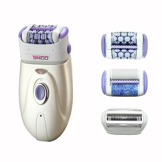 Depiladora Rasuradora Exfoliador Inalambrica Recargable 3 en 1 Timco DW-3619M