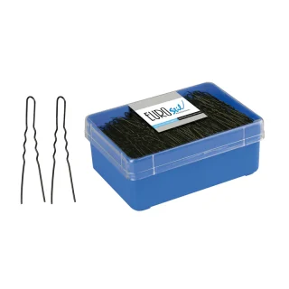 Eurostil - Horquilla Invisible Negra - 55mm - Caja 400 Ud - 01616/50