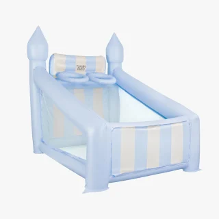 Canasta hinchable grande kids - CREAM