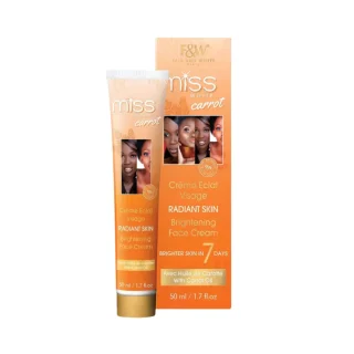 Fair & White - Miss White Carrot Brightening Face Cream - 50 Ml