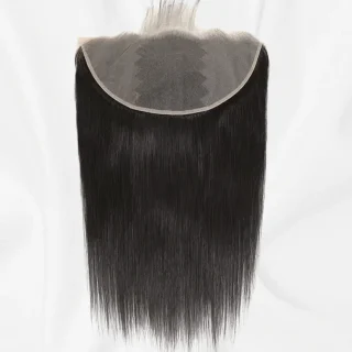 Frontal de Encaje HD 13x6 Liso – Cabello Remy Virgen – Pre-Depilado con Baby Hair – 150% Densidad