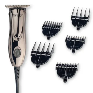 Delineadora Terminadora Eléctrica Maquina de Corte Cabello Barba Uso Profesional Peines Guia de Aumento Timco HC-116