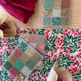 Caja de mostacillas Mix Navidad