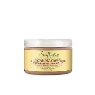 Mascarilla de Tratamiento Strengthen - Grow & Restore con Aceite de Ricino Negro Jamaicano de - Shea Moisture - 340g