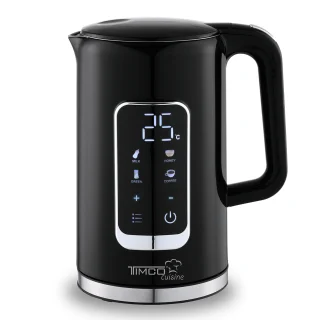 Tetera Electrica Digital con Control de Temperatura 1.7 L Jarra Eletrica para calentar agua Timco JE8723DN