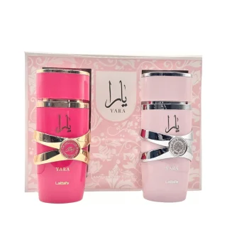 Lattafa Yara + Yara Candy Perfume Set Mujer 2x100 ml EDP Unisex