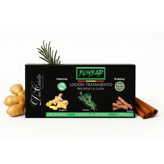 Don Cabello loción capilar bombar fortalecedora con 10 ampollas de 10 ml