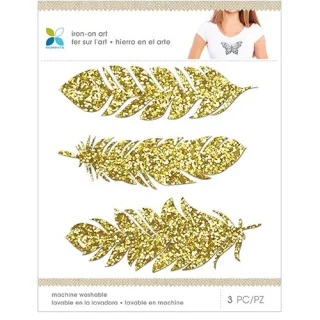 APLICACIÓN 3 PLUMAS PEGA CON PLANCHA