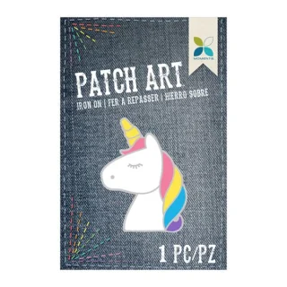 PARCHE BORDADO UNICORNIO