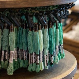 HILO BORDAR MOULINE TONOS VERDES 200-294