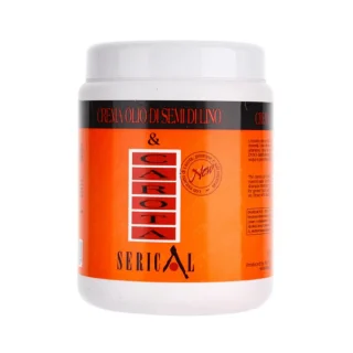 Mascarilla Cremosa para el Cabello con Zanahoria y Semillas de Lino – Pettenon Serical 1000 ml