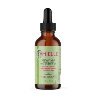 Mielle - Aceite Para Fortalecer El Cuero Cabelludo Y El Cabello - Romero Y Menta - 59 Ml