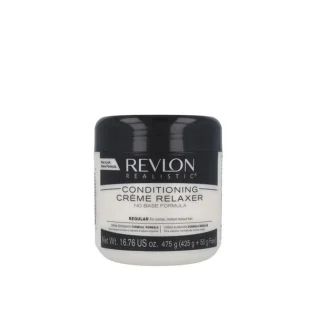 Revlon Realistic - Alisador - Conditioning Creme Relaxer - Regular for Normal Medium Texture Hair - 16.76 Oz