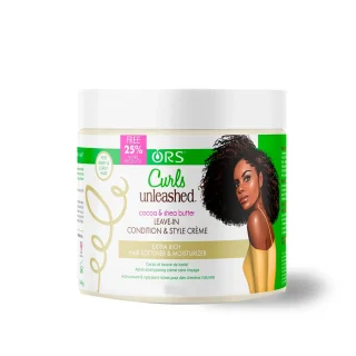 Ors - Curls Unleashed - Cocoa & Shea Butter - Leave in Conditioner & Style Creme - 567gm - 20oz