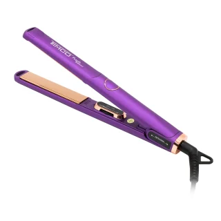 Plancha Alaciadora de Cabello Uso Profesional Purple Titanio Ionizado Timco P1099