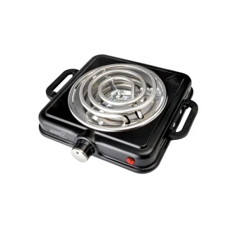 Parrilla Eléctrica 1 Quemador con Termostato Color Negro Timco PE03N