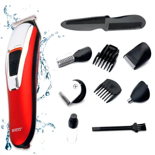 Rasuradora Afeitadora Recargable 7 en 1 Kit de Cuidado Corporal Resistente Al Agua IPX5 Timco PG-600