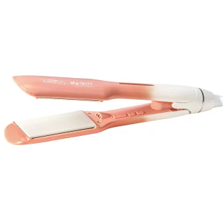 Plancha Alaciadora de Cabello Ajuste Automatico de Temperatura Majesty Peach Tourmaline Timco PHS127