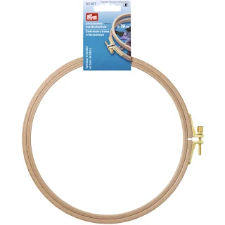 BASTIDOR BORDADO HAYA, TORNILLO AJUSTABLE 19 CM