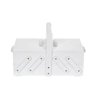 COSTURERO BLANCO DESPLEGABLE MIDI
