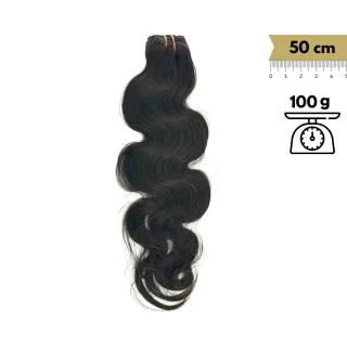Extensiones de Pelo Natural Cosido Remy Ondulado 50 cm 20" Virgin Hair