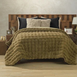 Quebec Cobertor Platino Súper Soft