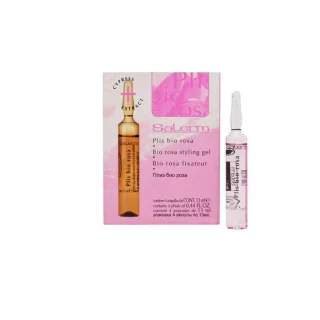 Salerm - Ampollas Plis Bio Rosa -  4x13 Ml